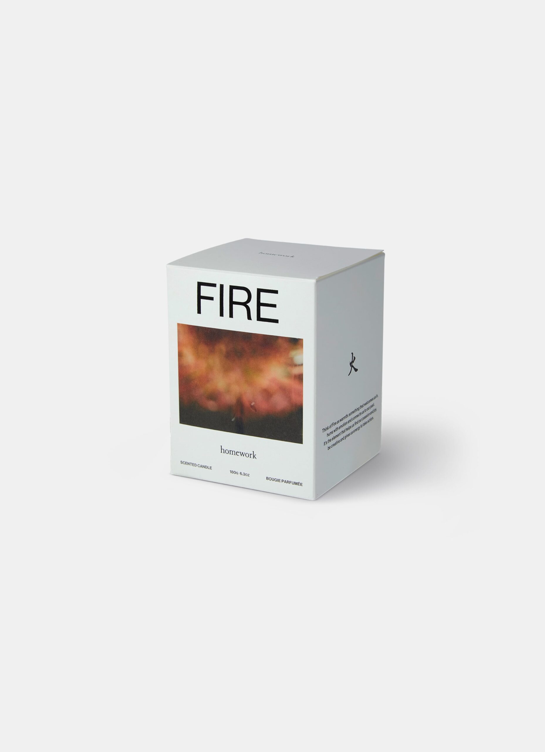 homework - Scented Candle - 180g - Fire