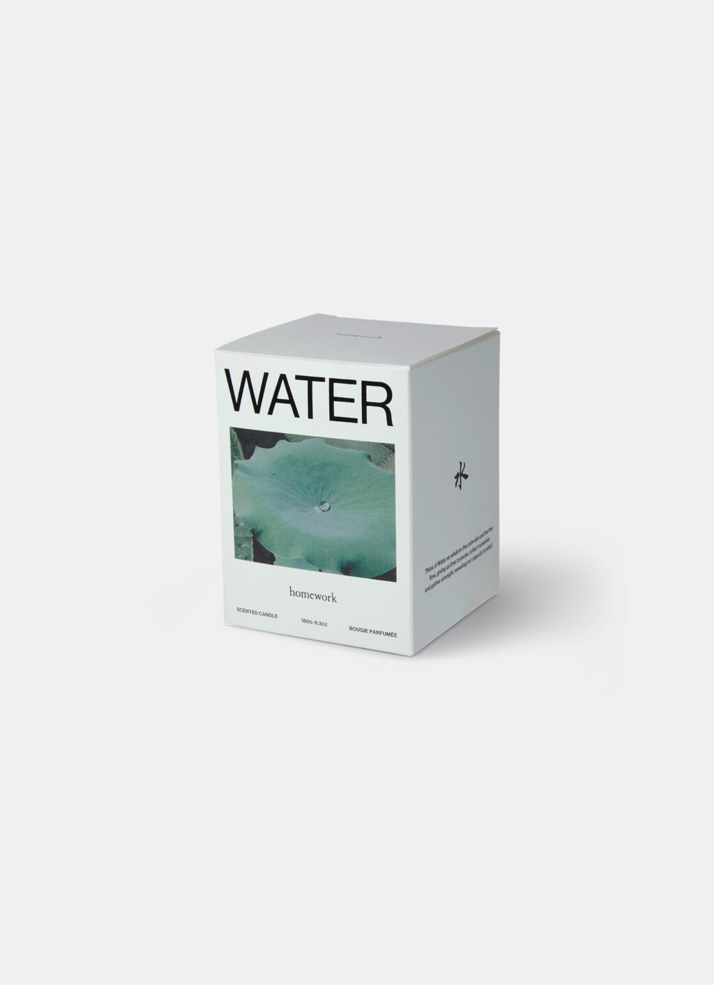homework - Scented Candle - 180g - Water