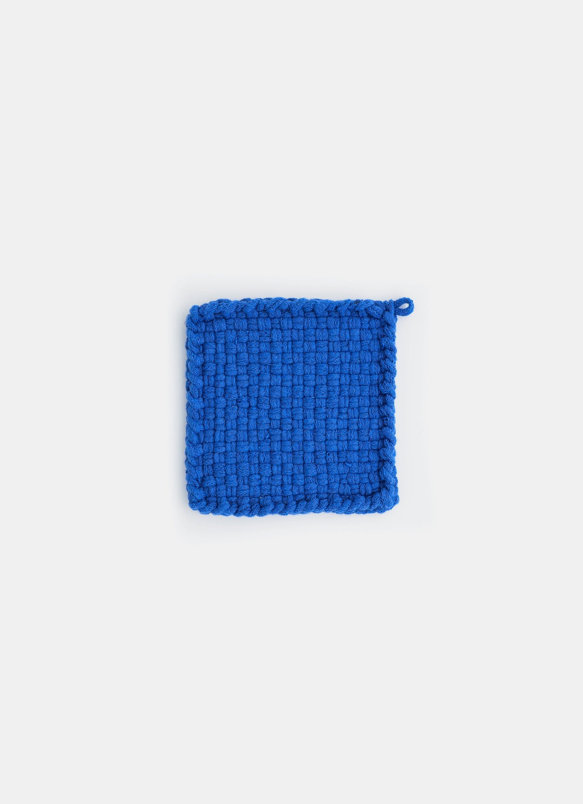 Kate Kilmurray - Handwoven Potholder - Earth Collection - Blue