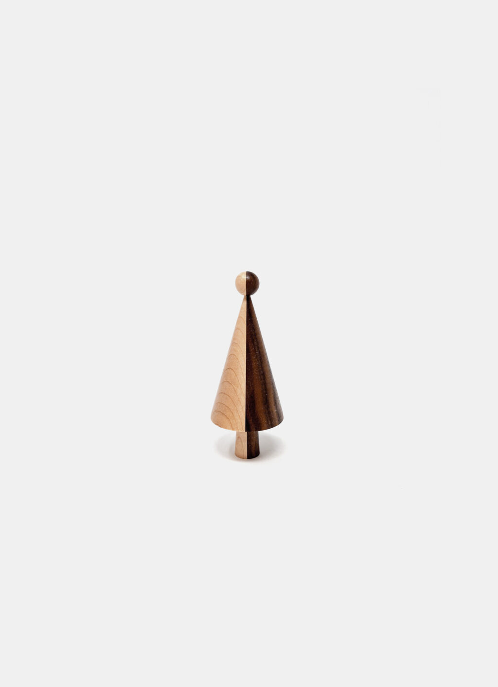 Forge Creative - The Arboretum - Handmade Wooden Tree Ornaments - diff. shapes - Two Tone Edition - Dark