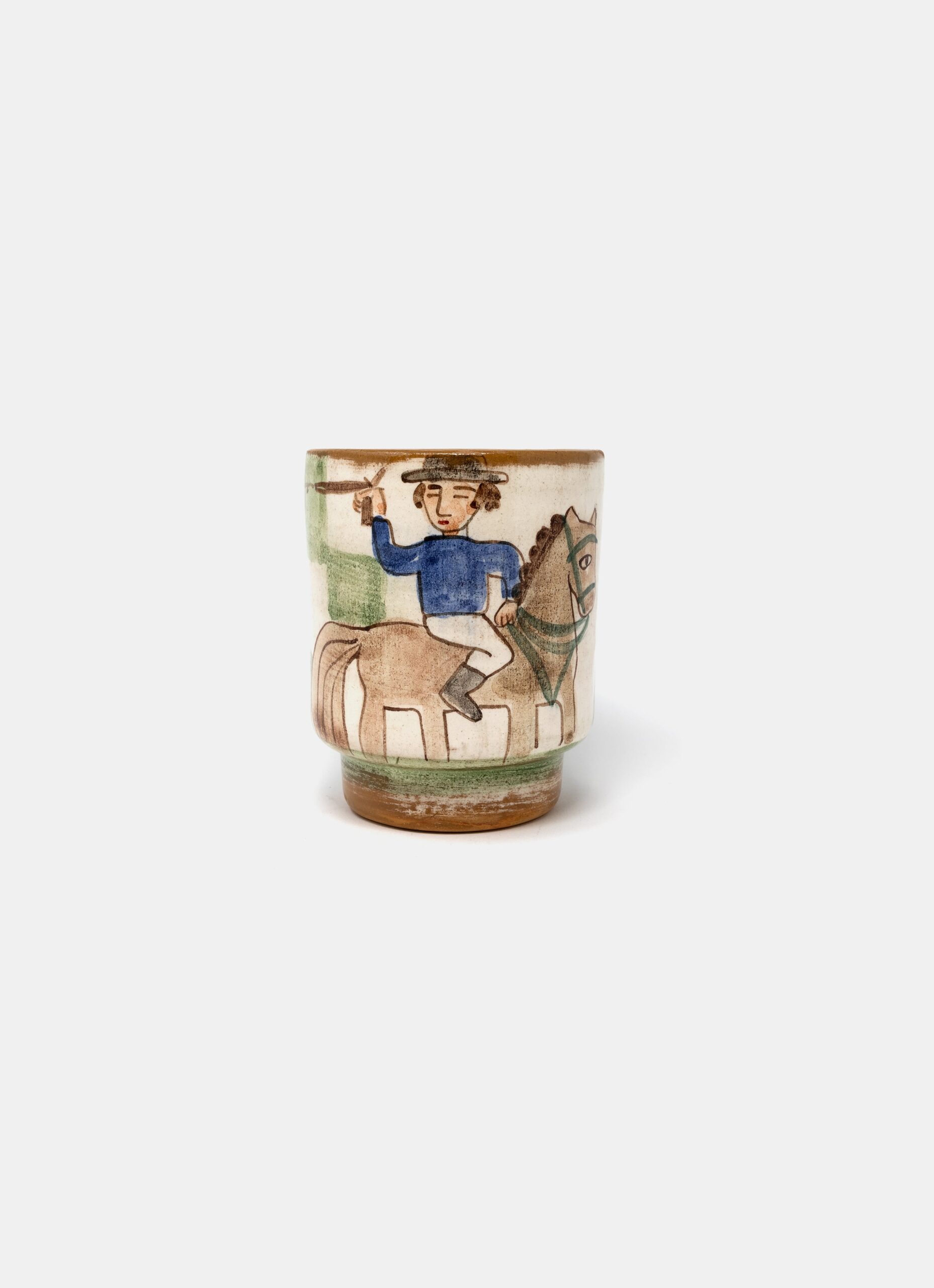 Ori Ceramic - Hand built - Hand painted - Stoneware - Mug - Motive 1a