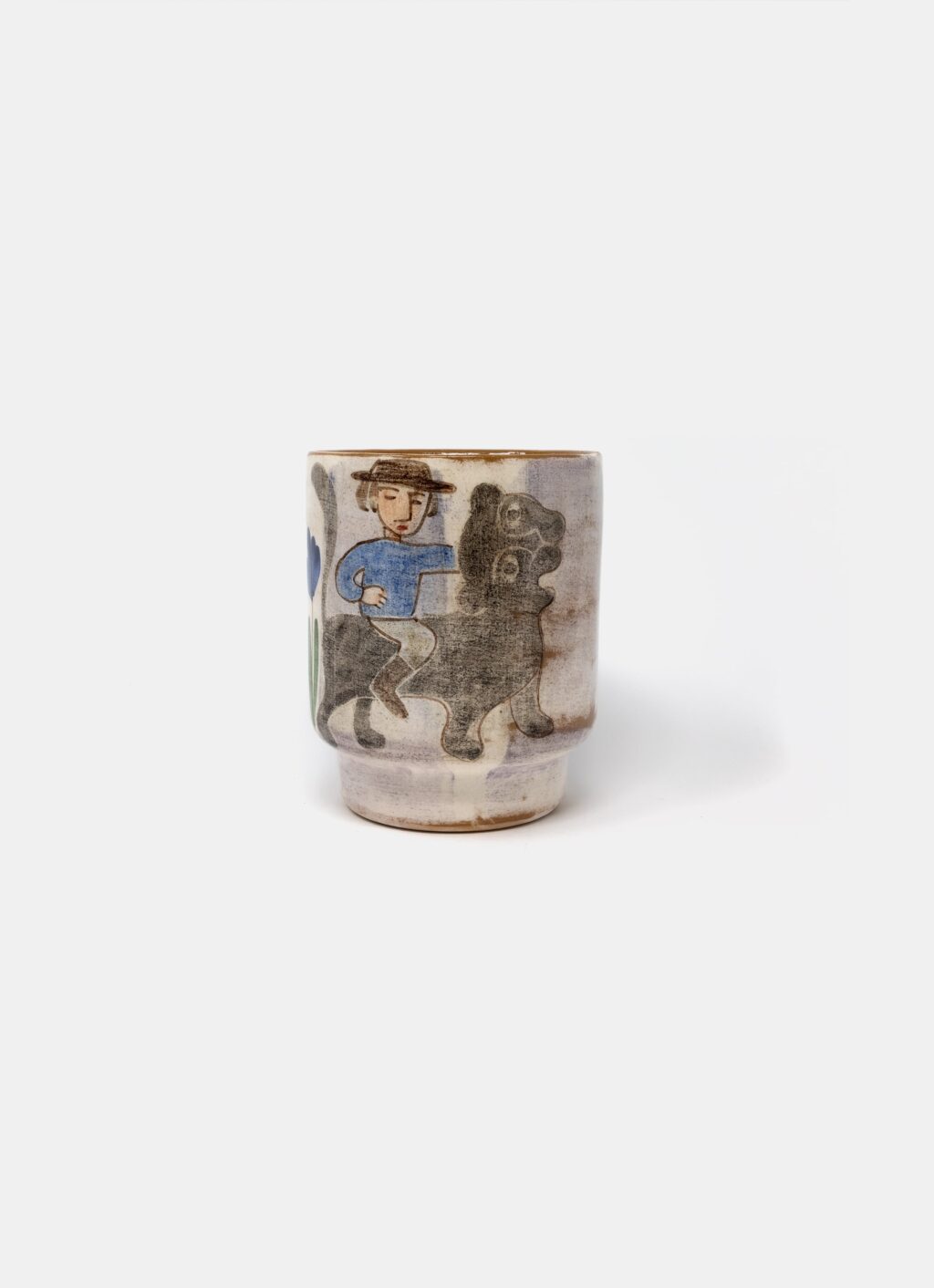 Ori Ceramic - Hand built - Hand painted - Stoneware - Mug - Motive 2a