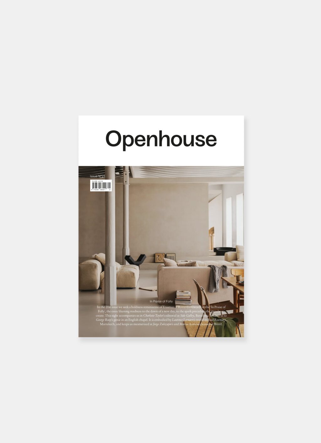 Openhouse Magazine - Issue 21- In Praise of Folly