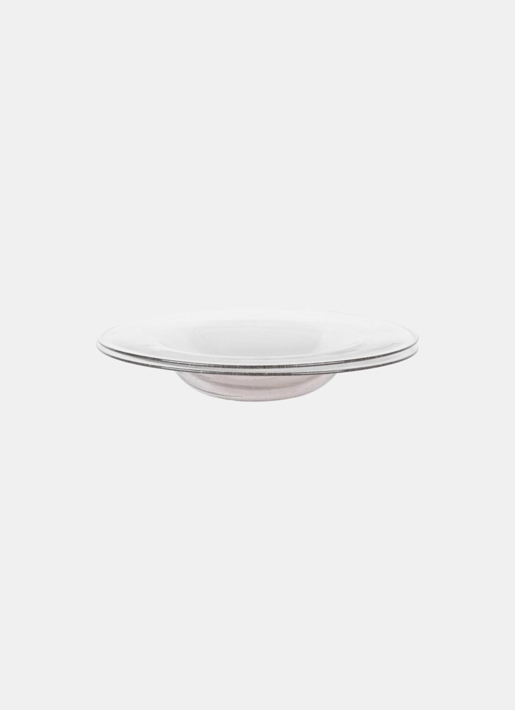 Frama - Isle Glass - Shallow Bowl Set of Two - Light Smoke