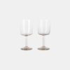 Frama - Isle Stem Glass - Set of Two - Light Smoke