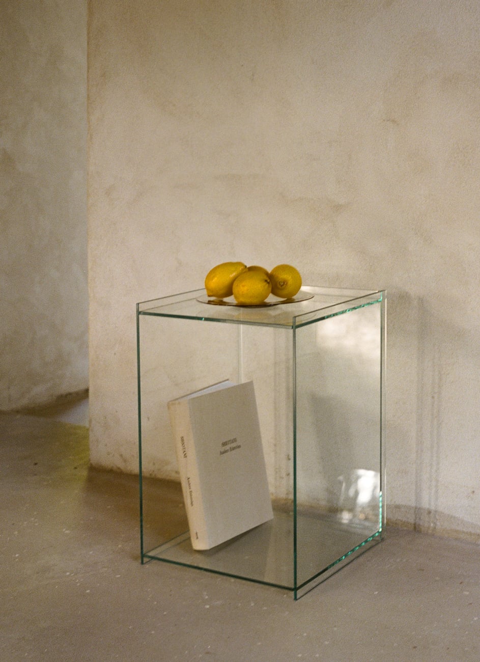 Frama - Rivet Box Table - Glass