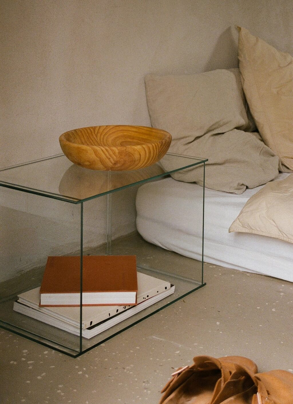 Frama - Rivet Box Table - Glass