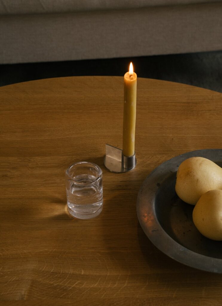 Frama - Fundament Candle Holder - Form 1 - Stainless Steel