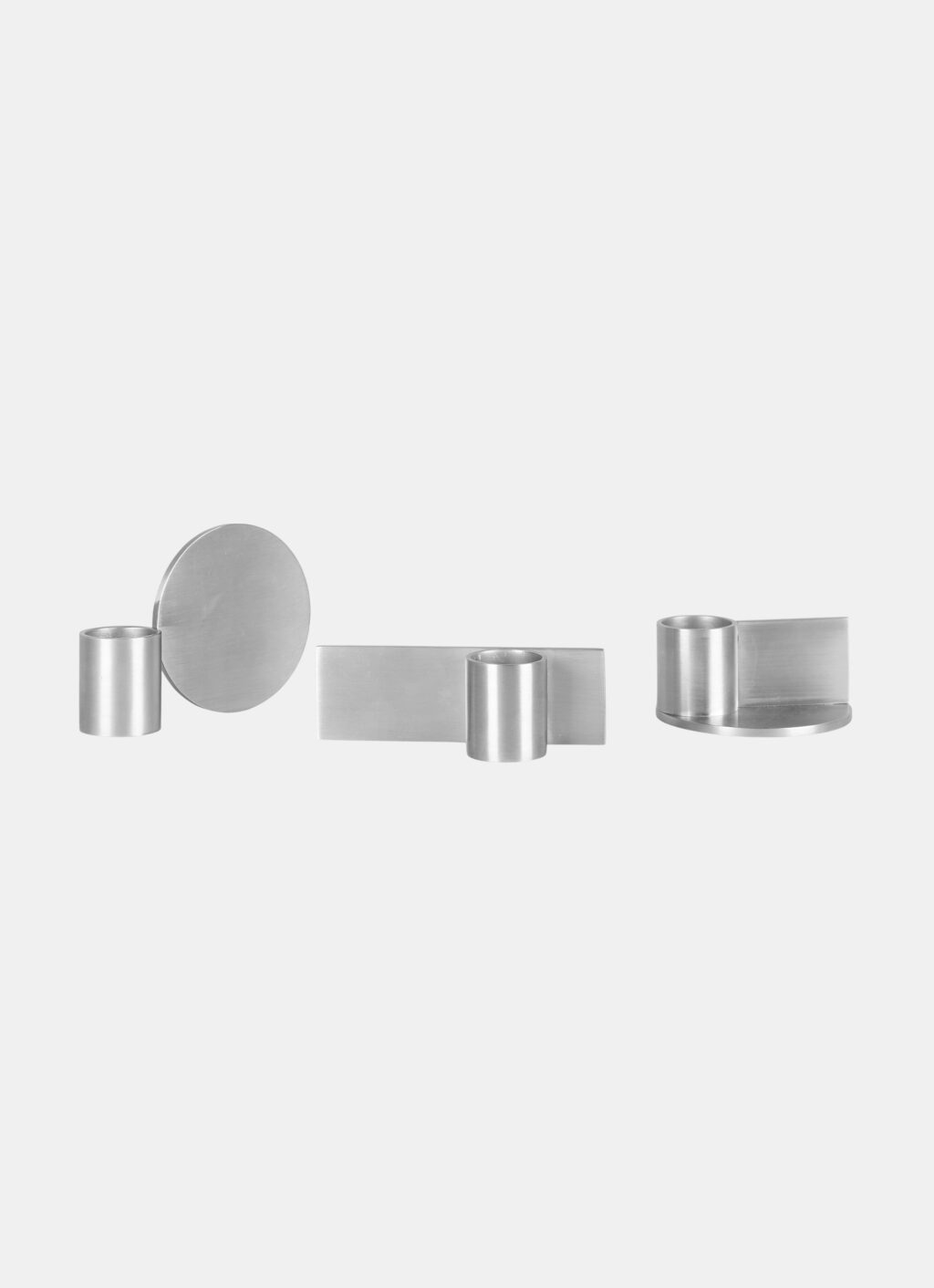 Frama - Fundament Candle Holders - Set of 3 - Stainless Steel