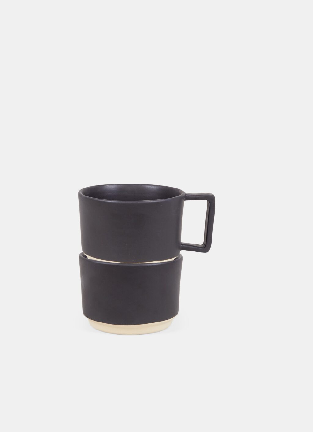 Frama - Otto - Ceramic mug with handle - black