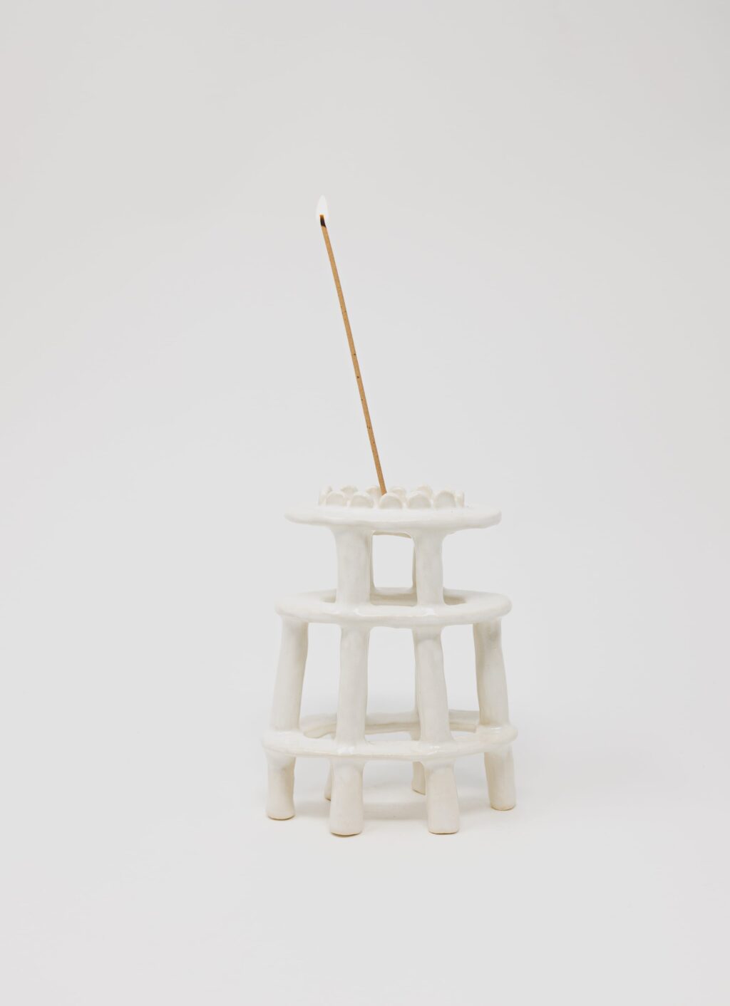 Kristin Yezza - Stoneware - Incense burner - Colosseum