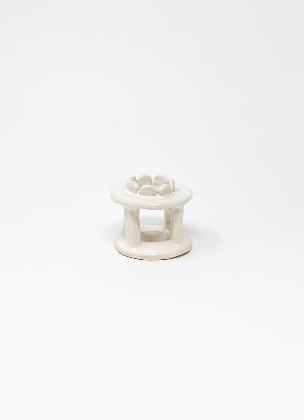 Kristin Yezza - Handmade Stoneware - Candleholder - Colosseum