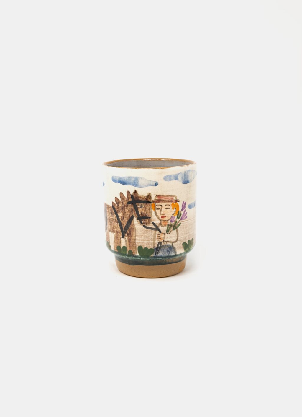 Ori Ceramic - Hand painted - Stoneware Mug - Motive 4