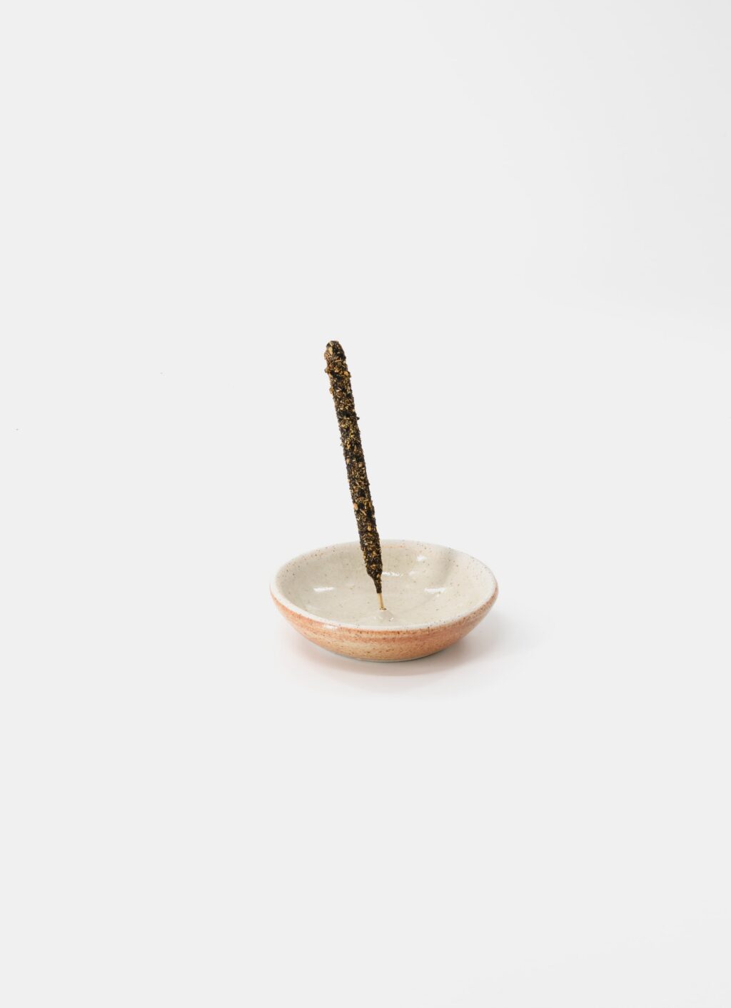 Incausa – Handmade Stoneware Incense Holder – Celadon