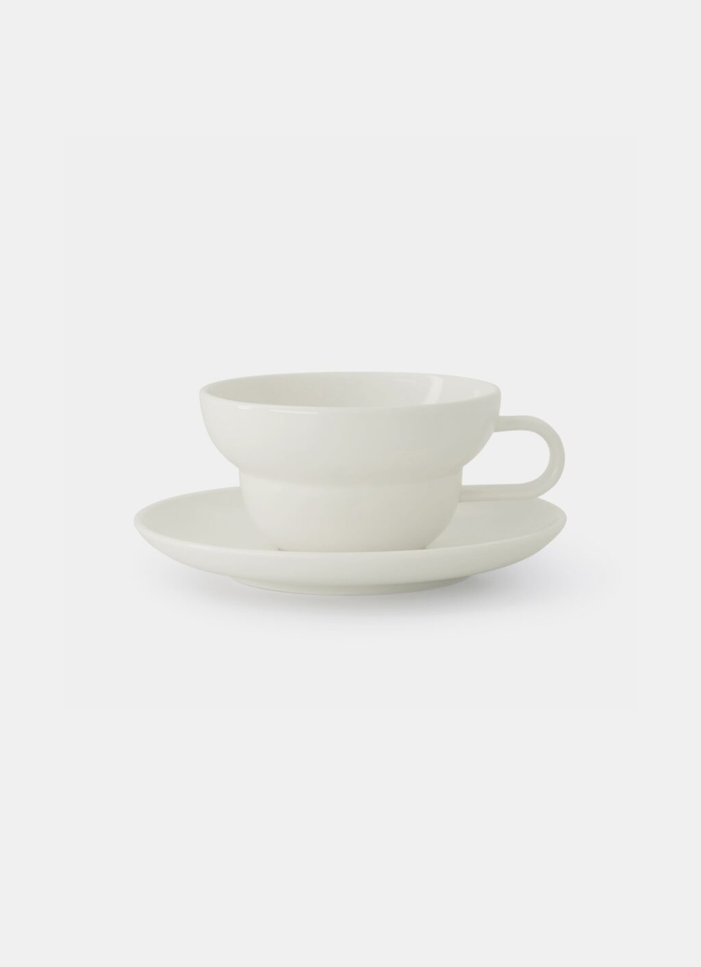 ACME - Bibby Cup - 250ml - Porcelain Tea Cup with Saucer