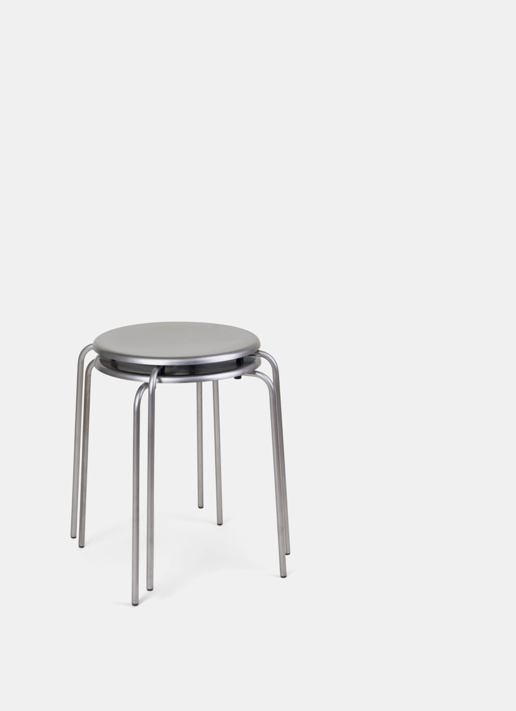 Frama - Petit Rond Stool - Stainless Steel