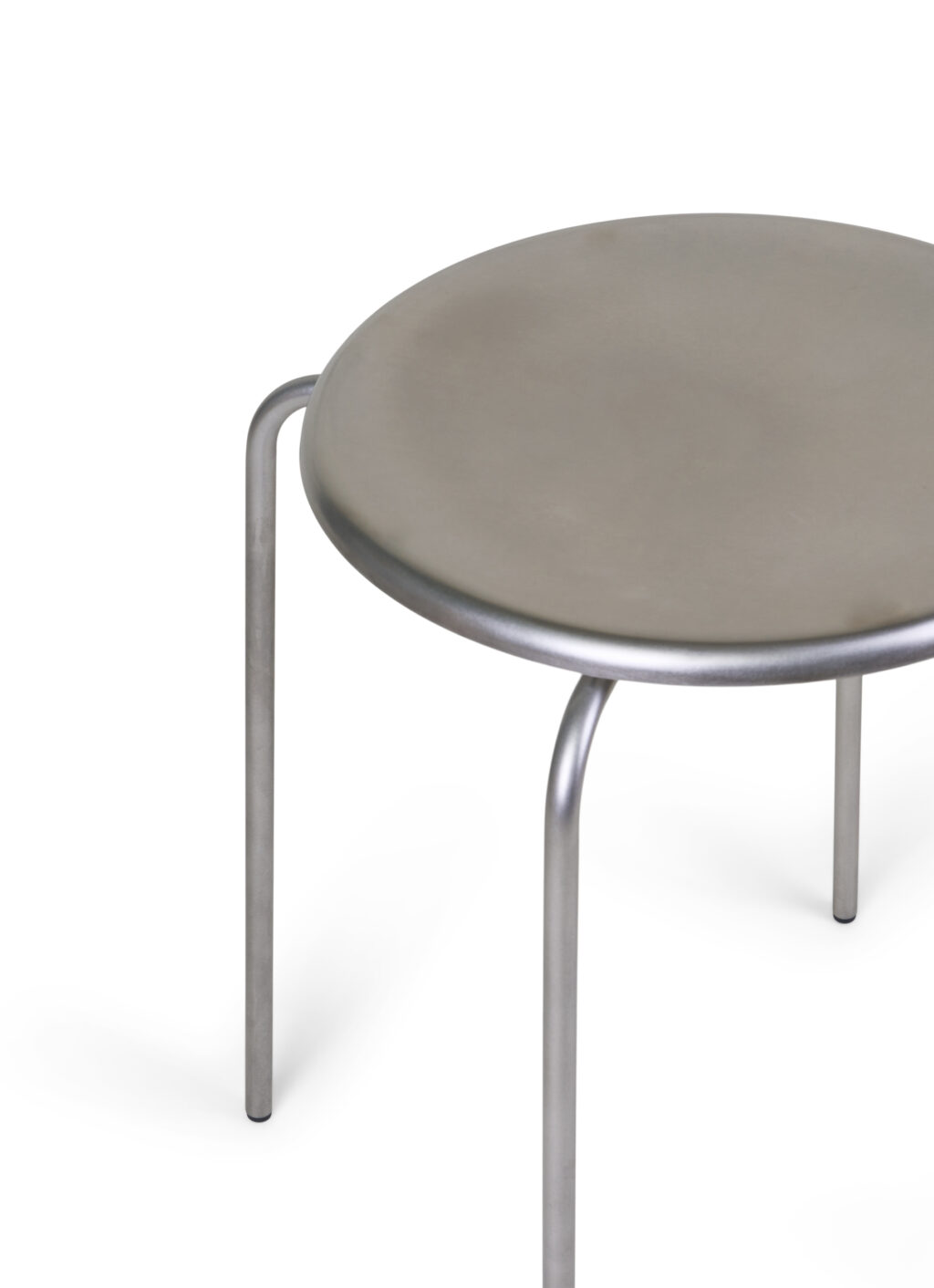 Frama - Petit Rond Stool - Stainless Steel