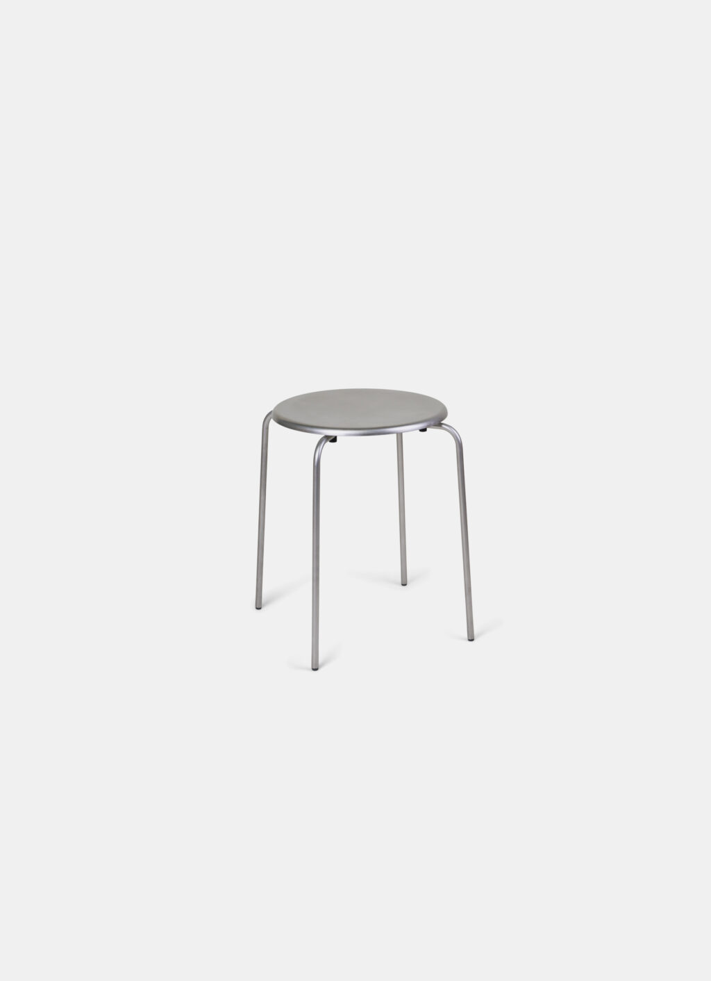 Frama - Petit Rond Stool - Stainless Steel