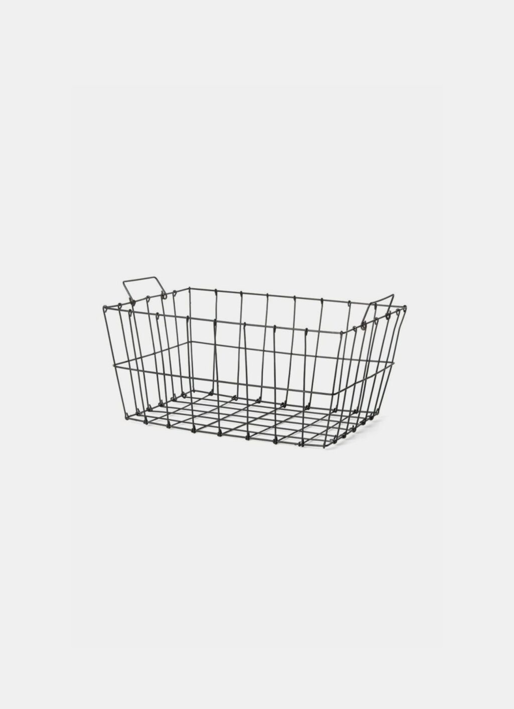 Fog Linen Work - Market Basket - Black