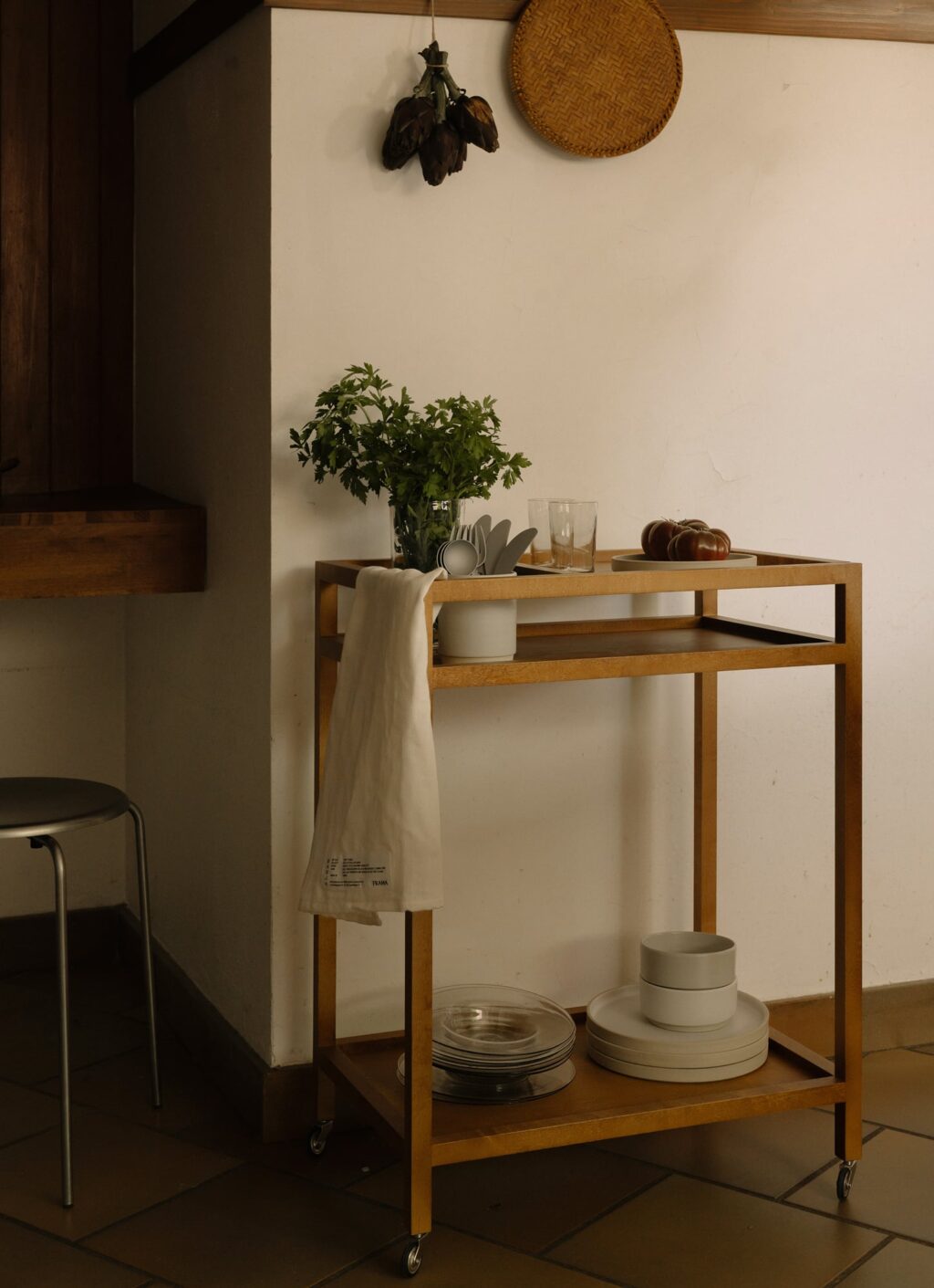 Frama - Ratio Trolley - Warm Brown Birch