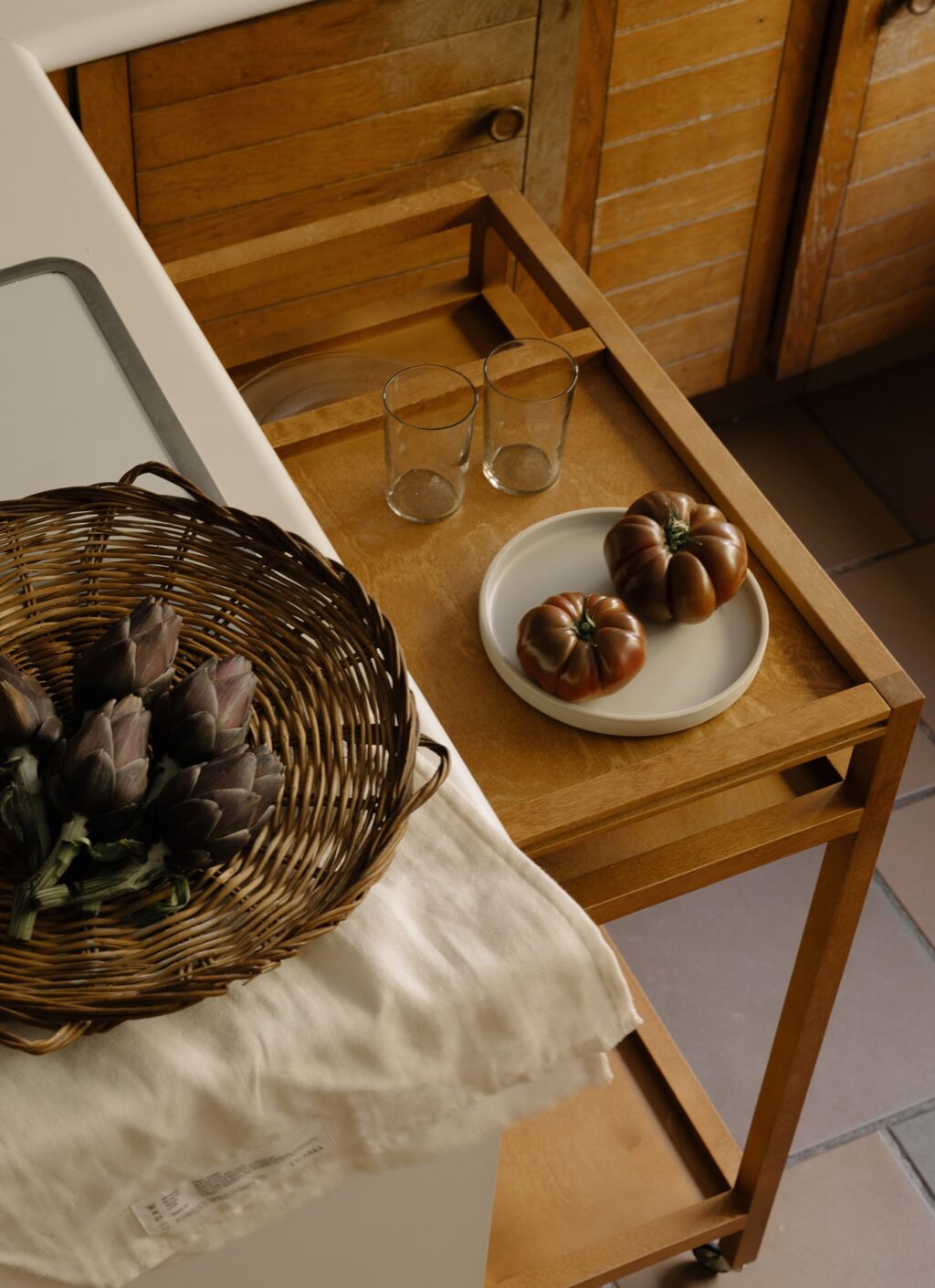Frama - Ratio Trolley - Warm Brown Birch