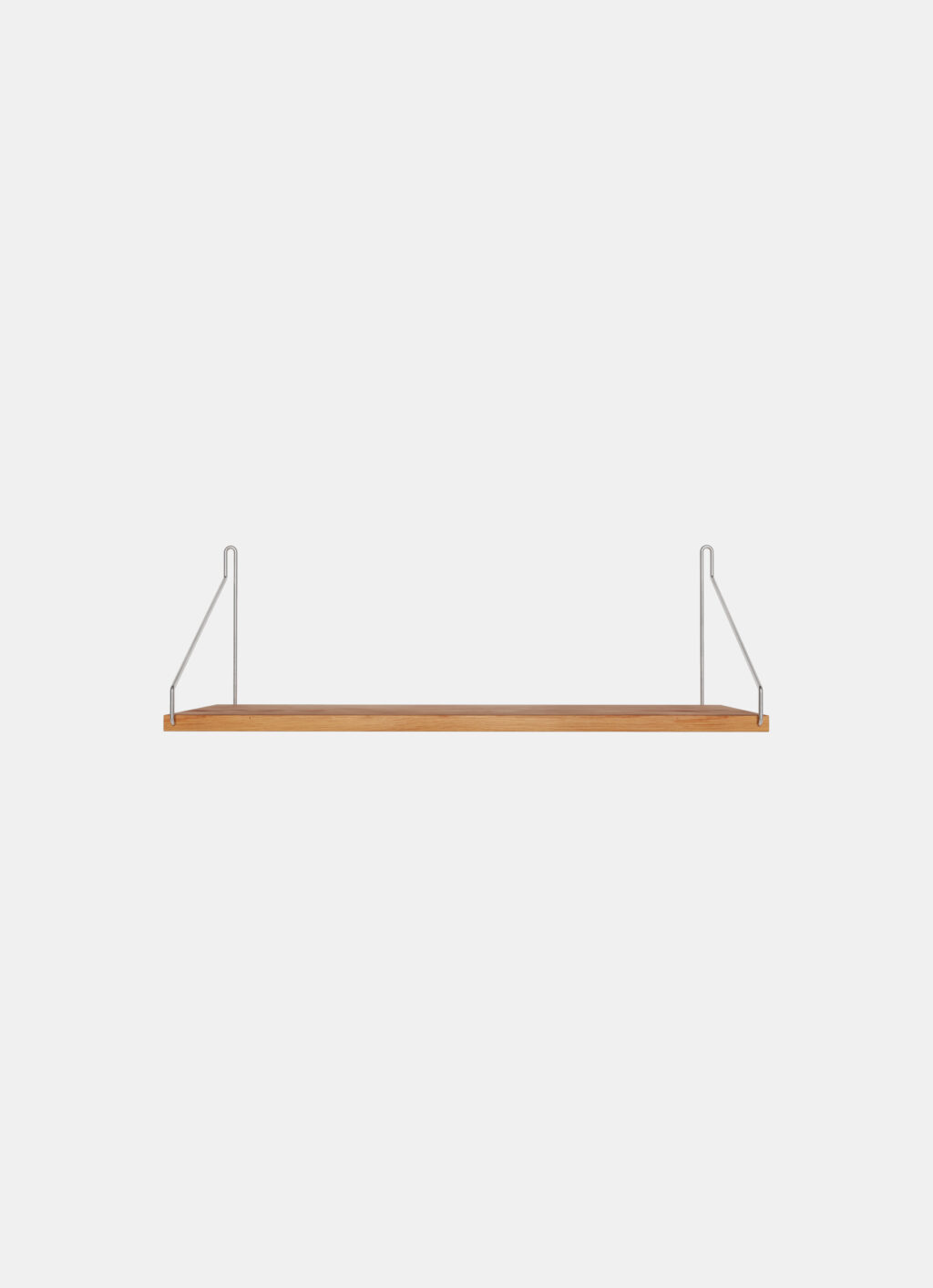 Frama - Single Shelf - Natural oak - Stainless Steel - D20 W60