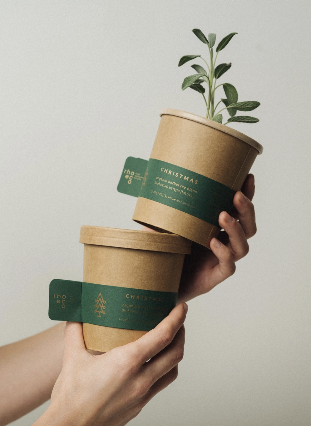 Rhoeco - Christmas Herbal Tea Blend - Drink It- Plant It