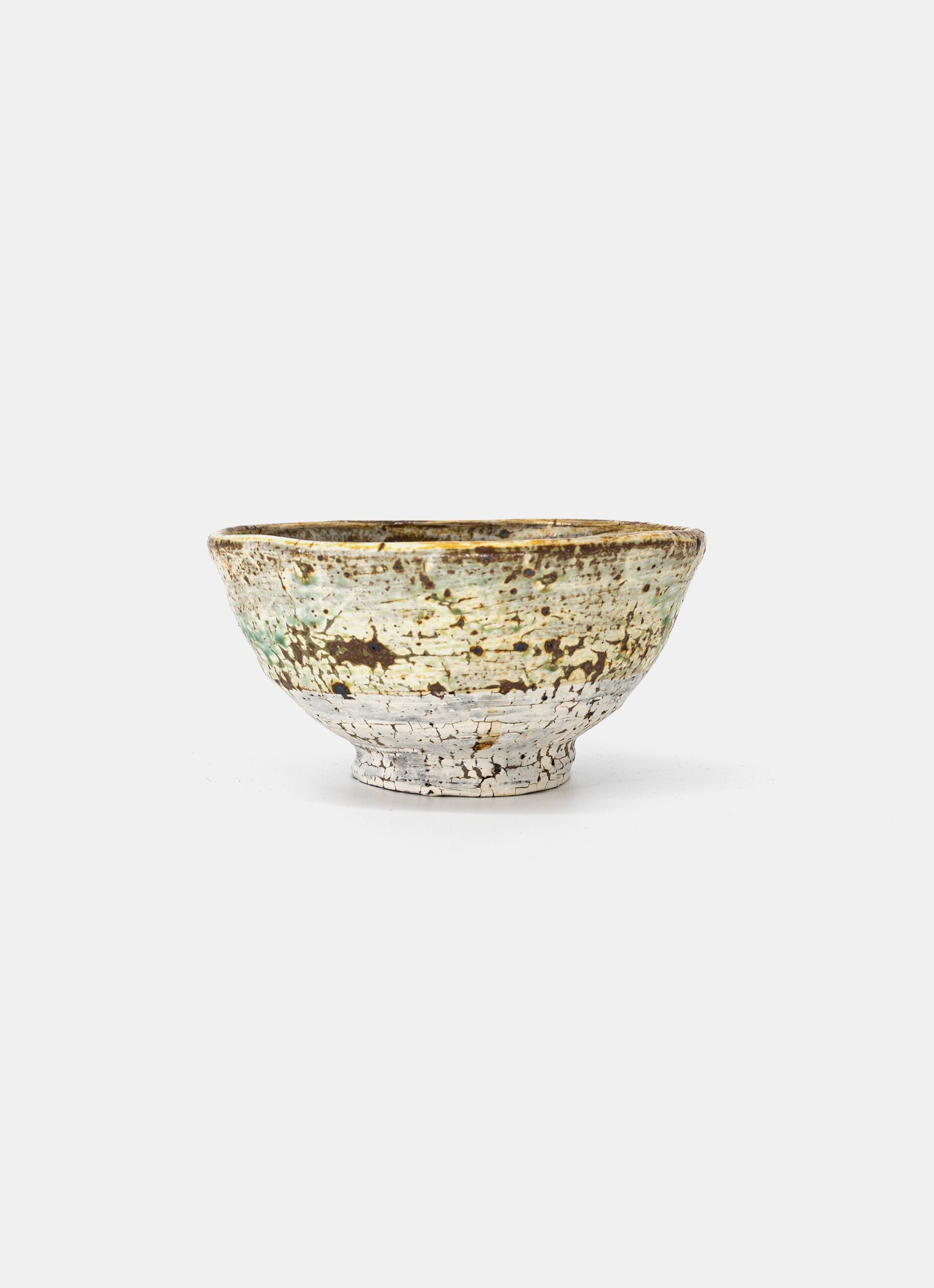 Matthias Kaiser - Cracked Slip Oribe Chawan