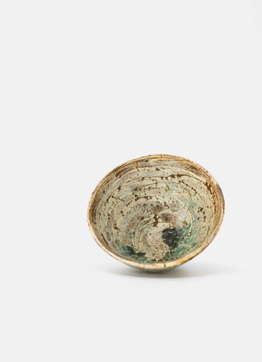 Matthias Kaiser - Cracked Slip Oribe Chawan