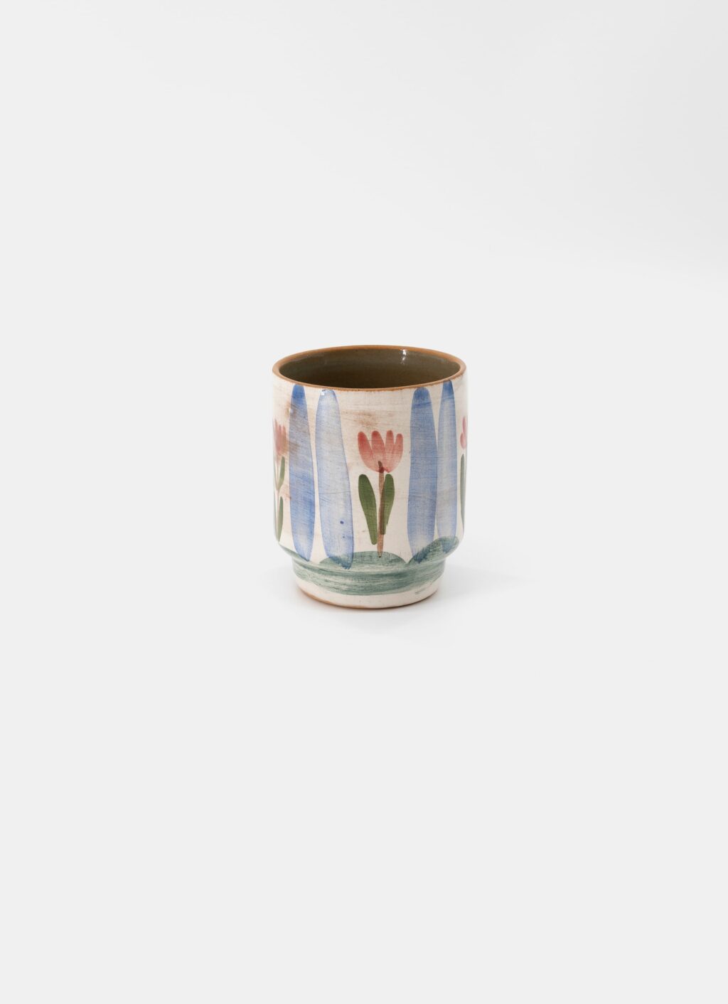 Ori Ceramic - Hand built - Hand painted - Stoneware Cup - G