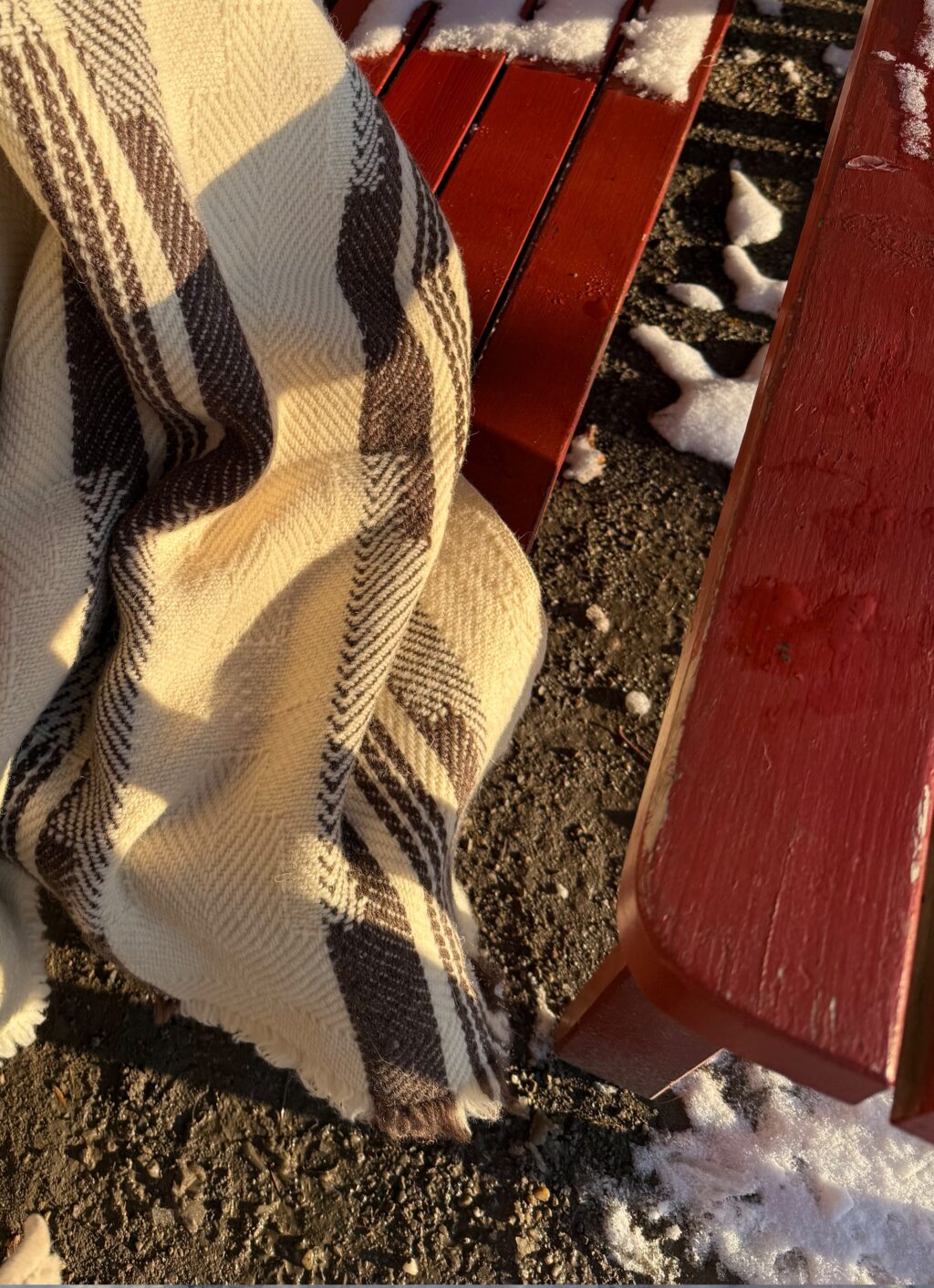 Rodopska Takan - Bulgarian Shevitza Wool Blanket - Natural