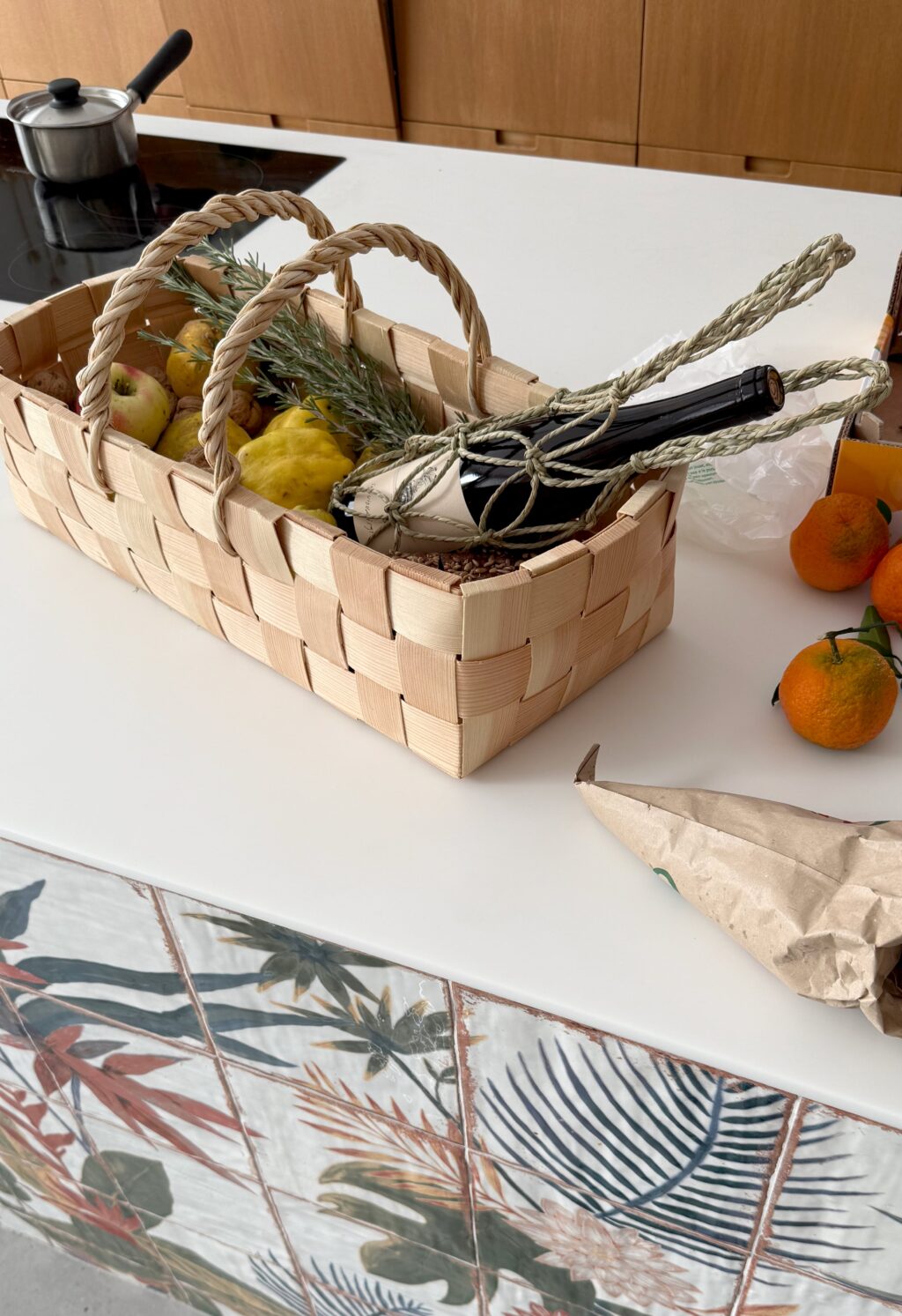 Iris Hantverk - Pine Veneer - Basket