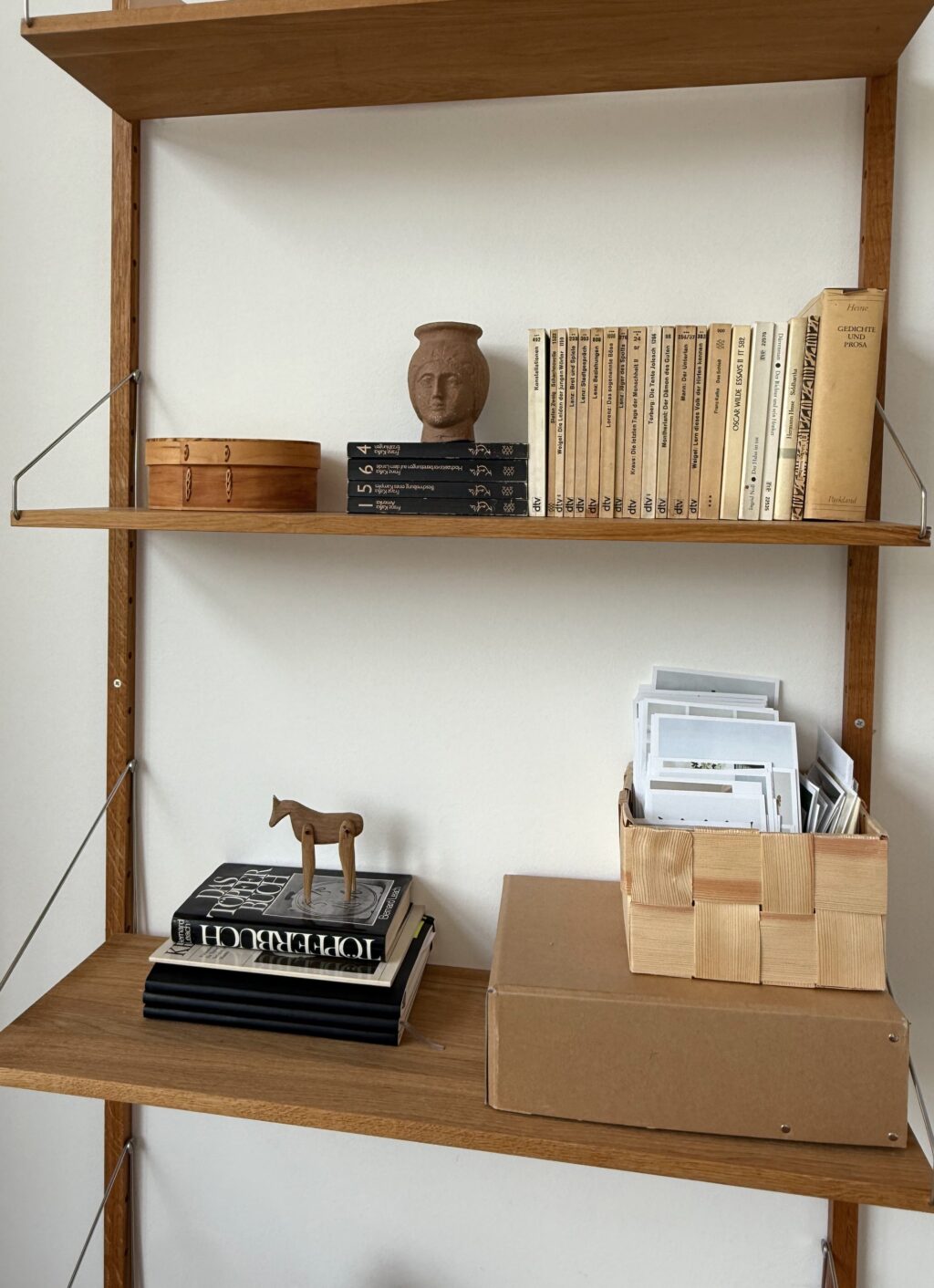 Iris Hantverk - Pine Veneer - Square Basket