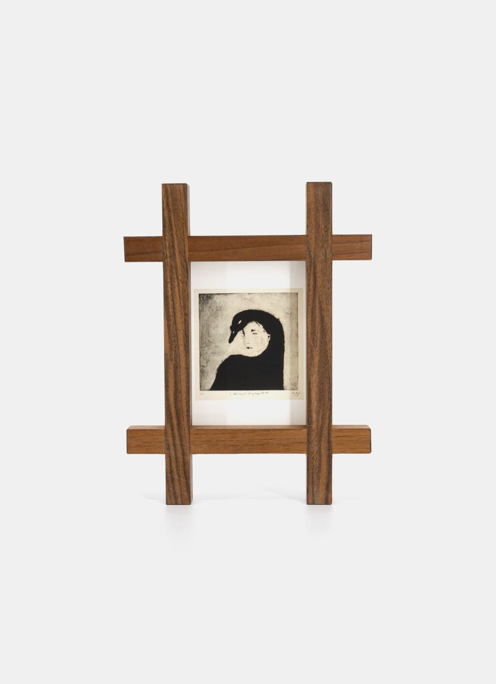 Volta - Handmade Walnut Frame & Eska Marsh - Set of 18 Postcards