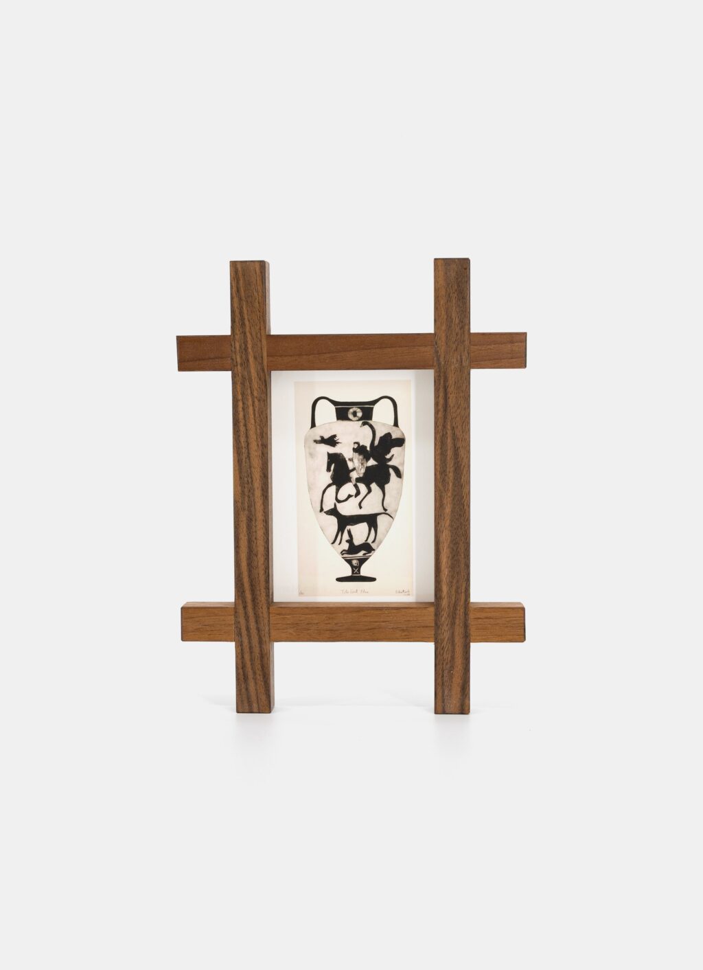 Volta - Handmade Walnut Frame & Eska Marsh - Set of 18 Postcards