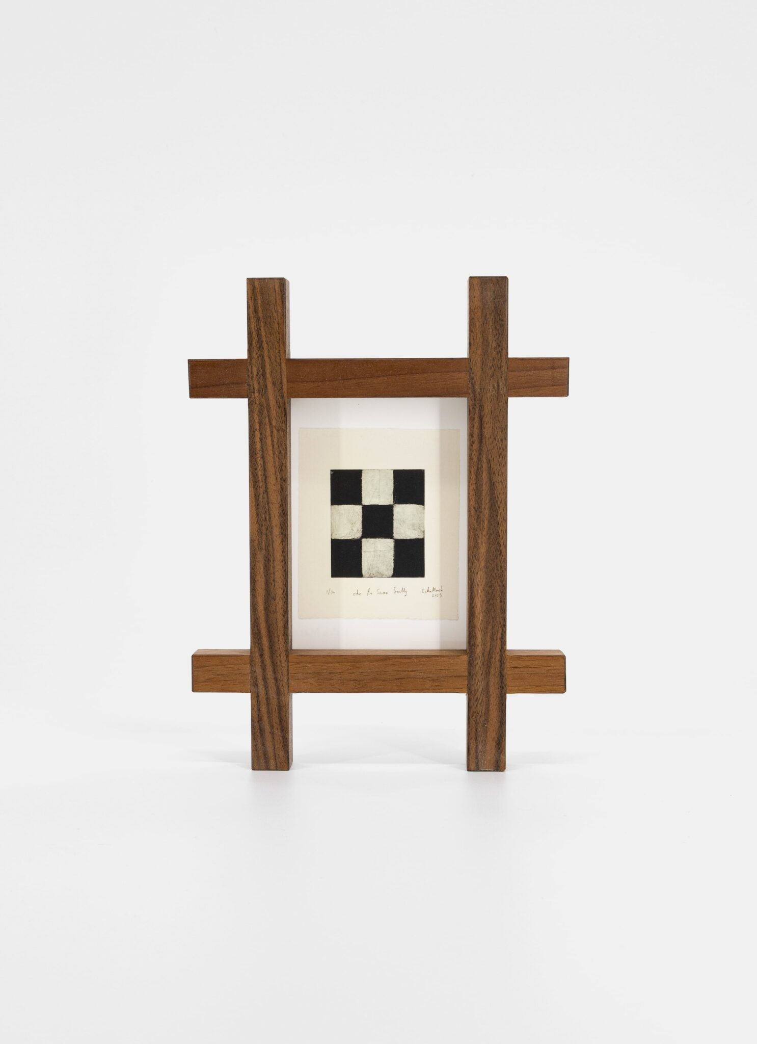 Volta - Handmade Walnut Frame & Eska Marsh - Set of 18 Postcards