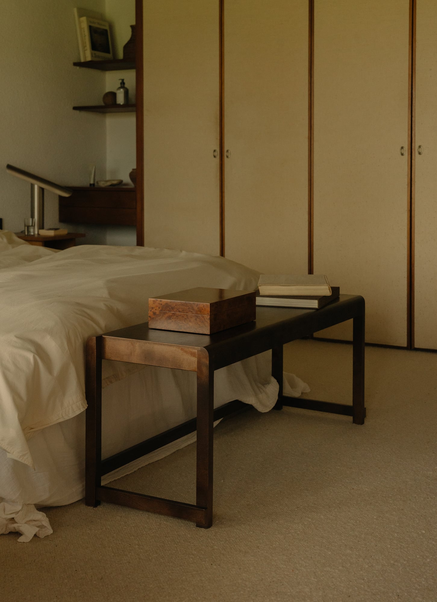 Frama - Bench 01 - Dark Brown Birch