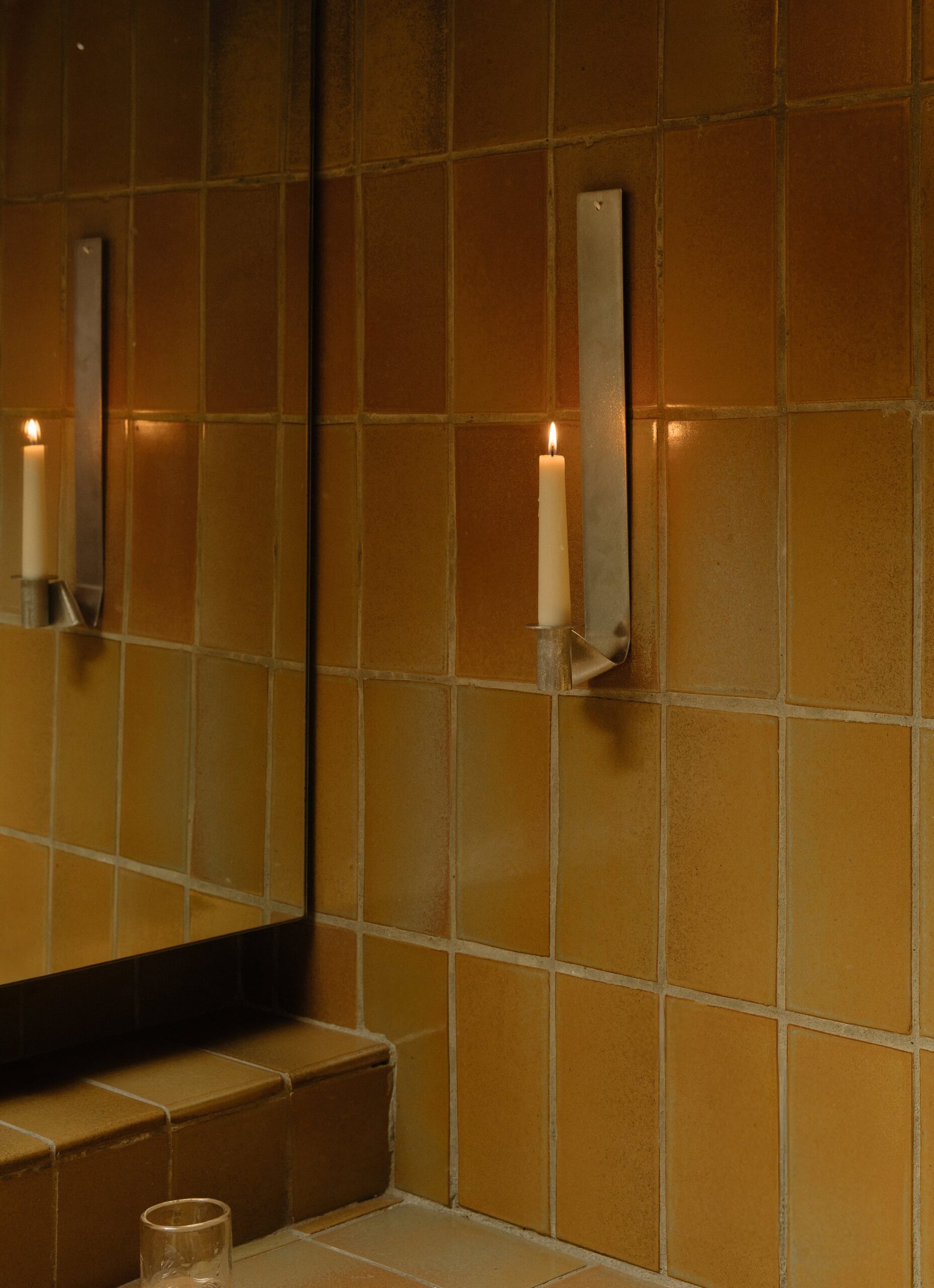 Frama - Ornament Candle Holder - Long - Stainless Steel