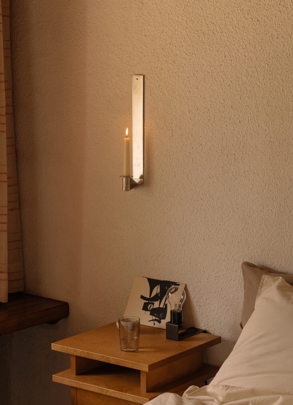 Frama - Ornament Candle Holder - Long - Stainless Steel