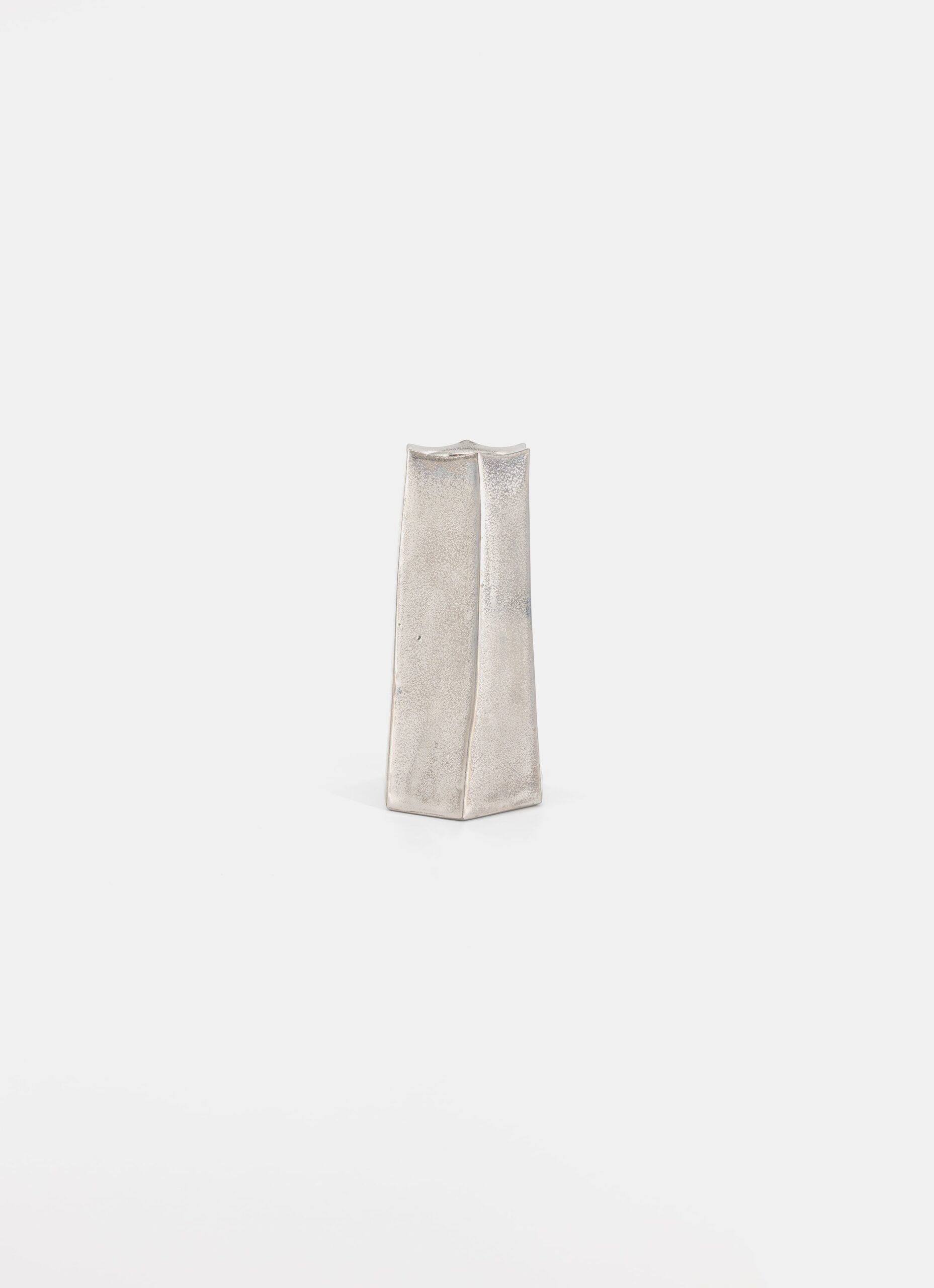 Matthias Kaiser - Faceted Platinum Vase - Small