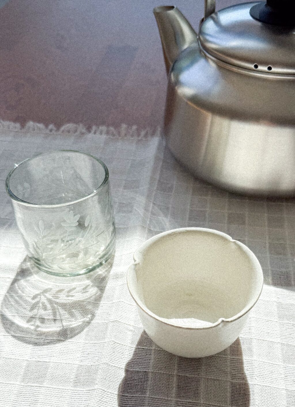 Patrimonio Inmaterial - Vidrio Soplado - Carafe and Glass