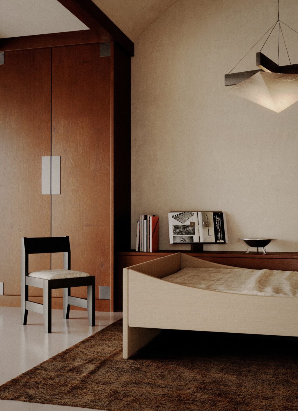 RYE - Curved Bed Frame