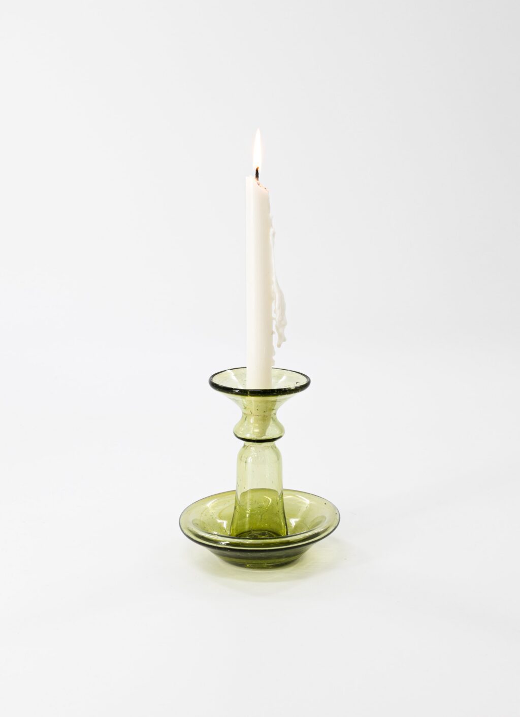 La Soufflerie - Hand-blown recycled glass - Candle holder