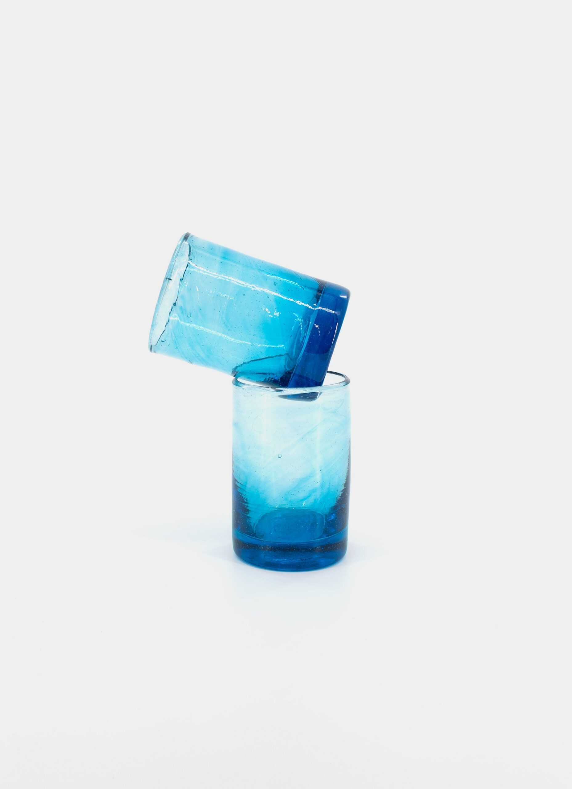 La Soufflerie - Hand-blown recycled glass - Murano Glass - Turquoise