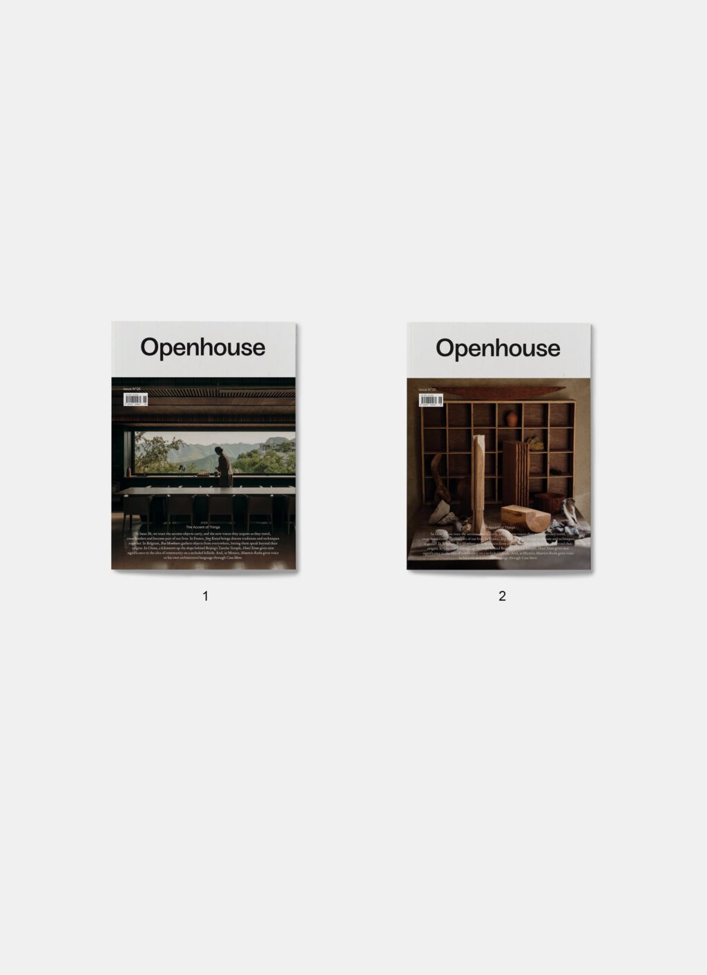 Openhouse Magazine - Issue 26 - The Accent of Things